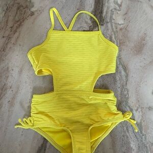 Cat & Jack Vibrant Yellow Swimsuit size 4t